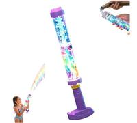 Blaster à Eau LED Arc-en-Ciel Lumineux - Un Plaisir d'été Qui éclate comme par Magie, Pistolet pulvérisateur d'eau à Tirer avec lumières, Jouet créatif pour Les fêtes à la Piscine et (1 PC)