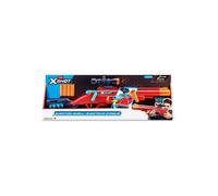 Blaster dart jouet ZURU XSHOT Excel Ejector Shell avec 16 fléchettes et 4 douilles Rouge