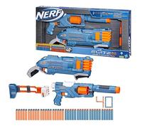 Nerf Pack de blasters Elite 2.0 Double Defense – 2 blasters, 40 fléchettes