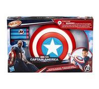 Marvel Comics Pistolet Nerf Skyshot Captain America Brave New World avec bouclier pour déguisement