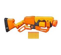 NERF - Roblox Adopt Me!: BEES! Blaster à fléchettes avec mécanisme à levier - 8 fléchettes - code pour le jeu
