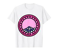 Blastocyste Zygote Embryon précoce T-Shirt Graphique avec Valeur, Homme, Blanc, M