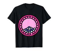 Blastocyste Zygote Embryon précoce T-Shirt Graphique avec Valeur, Homme, Noir, XL