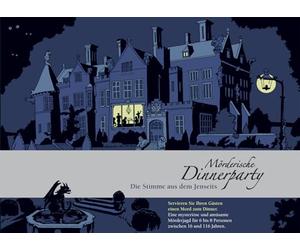 Blaubart Verlag - BLA00001 - Jeu de société "Mörderische Dinnerparty, Die Stimme aus dem Jenseits" - Langue: allemande