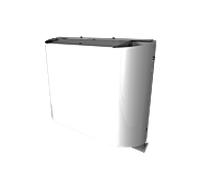 Blauberg AH-5 160 DUO hotte extérieure 8029370 pour pré-installation, blanc , résistante aux UV