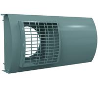 Blauberg Terminal extérieur combiné pour installations de la série KOMFORT - gris - 160 mm - 8101571