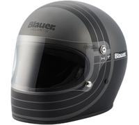Blauer 80's 06 Casque, noir-gris-argent, taille M pour homme