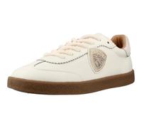 Blauer AURORA04 Chaussures Baskets Femme Marron foncé en Cuir Daim à Lacets pailletés