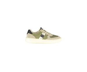 Blauer - Baskets Casual en Cuir Vert - Homme - Chaussures - Vert - Taille: 44 EU
