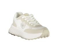 Blauer - Baskets de sport blanches avec détails contrastants - Femme - Chaussures - Blanc - Taille: 40 EU