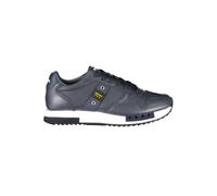 Blauer - Baskets Homme en Cuir Bleu Style Urbain - Homme - Chaussures - Bleu - Taille: 44 EU