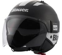 Blauer BET HT Casque Jet, noir-blanc, taille S pour homme