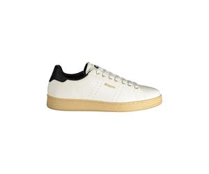 Blauer - Bianco Polyurethane Baskets - Homme - Chaussures - Blanc - Taille: 46 EU