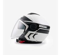 Blauer Demi Jet DJ-01 Graphic B Casque jet, blanc, taille 2XL pour homme