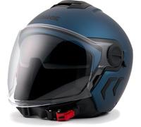 Blauer Demi Jet DJ-01 Monocolor Casque jet, Bleu mat, Taille L (58/60)