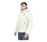 Blauer - Doudoune Blanche à Motif Carreaux - Homme - Vestes - Beige - Taille: XL