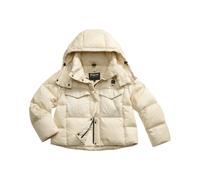 Blauer - Doudoune Courte Brillante Laval - Femme - Vestes - Beige - Taille: 40 FR