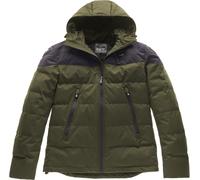 Blauer Easy Winter 2.0 Veste textile de moto, Vert/bleu, Taille 3XL