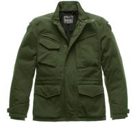 Blauer Ethan Veste textile de moto d’hiver, Vert, Taille M
