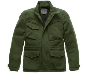 Blauer Ethan Veste textile de moto d’hiver, Vert, Taille XXL