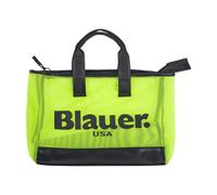 Blauer, Femme, Sacs, Jaune, Taille: ONE Size Sac de courses en maille avec poignées