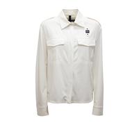 Blauer - Giubbotto Camicia Sfoderato - Femme - Vestes - Blanc - Taille: 38 FR