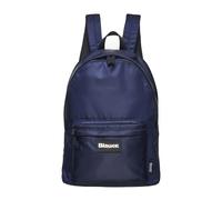 Blauer, Homme, Sacs, Bleu, Taille: ONE Size Sac à dos en nylon avec double fermeture éclair