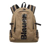 Blauer, Homme, Sacs, Brun, Taille: ONE Size Coated Backpack