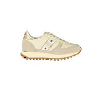 Blauer - Leather Baskets - Femme - Chaussures - Beige - Taille: 40 EU