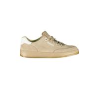 Blauer - Leather Baskets - Homme - Chaussures - Beige - Taille: 40 EU