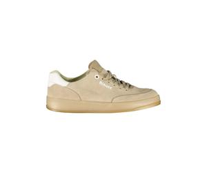 Blauer - Leather Baskets - Homme - Chaussures - Beige - Taille: 44 EU