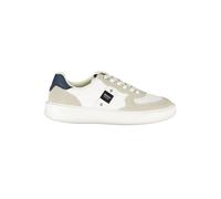 Blauer - Leather Baskets - Homme - Chaussures - Blanc - Taille: 43 EU