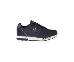 Blauer - Leather Baskets - Homme - Chaussures - Bleu - Taille: 44 EU