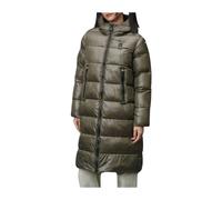 Blauer - Longue parka à carreaux - Femme - Manteaux - Vert - Taille: 42 FR