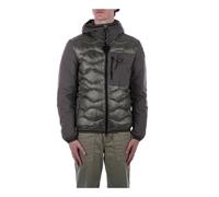Blauer - Manteau à Capuche avec Logo et Poches Zippées - Homme - Vestes - Vert - Taille: XL