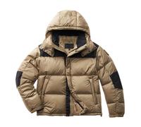 Blauer - Nylon Hooded Jacket - Homme - Vestes - Beige - Taille: 2XL