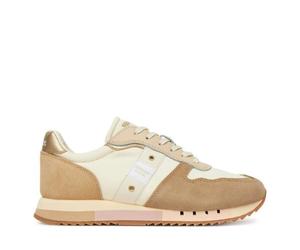 Blauer - Nylon Suede Baskets - Femme - Chaussures - Beige - Taille: 38 EU