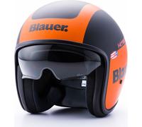 BLAUER Casque moto Pilot 1.1 Graphic G Black / Matt Orange