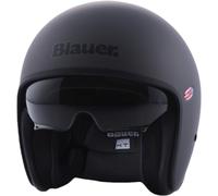Blauer Pilot 1.1 Mono 06 Casque jet, noir-gris, taille L pour homme