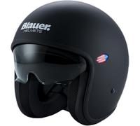 Blauer Pilot 1.1 Mono 06 Casque jet, noir, Taille M (57/58)