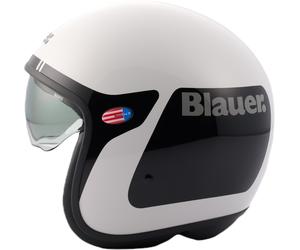 Blauer Pilot GO Casque jet, noir-blanc, taille L pour homme