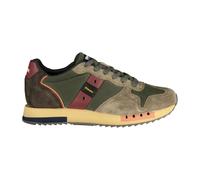 Blauer - Queens01 Wax Baskets - Homme - Chaussures - Vert - Taille: 41 EU