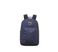 Blauer Sac à dos homme S6DAHL01 Rubber Blue Navy Backpack sac à dos homme Noir en tissu caoutchouté, bleu marine, L, Décontracté