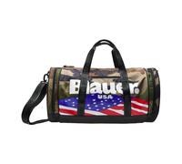 Blauer - Sac de voyage en nylon camouflage - Homme - Sacs - Vert - Taille: ONE Size