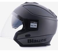 Blauer Solo BTR Casque jet, argent, taille M pour homme