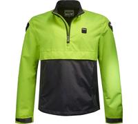 Blauer Spring Pull Veste textile de moto, jaune/bleu, Taille L
