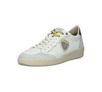 Blauer.USA Baskets basses jaune fluo / gris clair / vert foncé / blanc, Taille 38