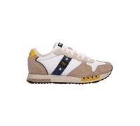 Blauer.USA Baskets basses 'Queens' noisette / jaune / noir / blanc, Taille 46