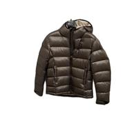 Blauer USA - Doudoune d'hiver, modèle Ansel, couleur grise, veste ajustée, rembourrée, unisexe, avec double poche