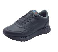 Blauer USA F5RYDER01 Black Sneakers de sport pour homme en cuir et tissu, Noir , 44 EU
